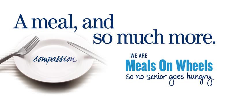A plate with the words " we are meals on it ".