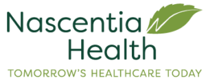 A black background with green letters that say " ascential health ".